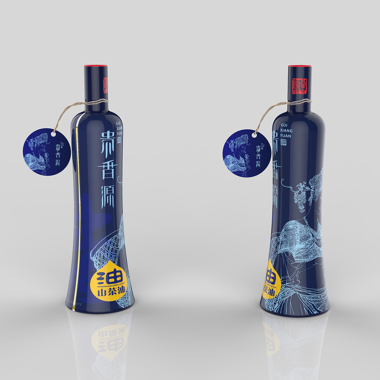 整理部分自己做的不同风格的包装设计