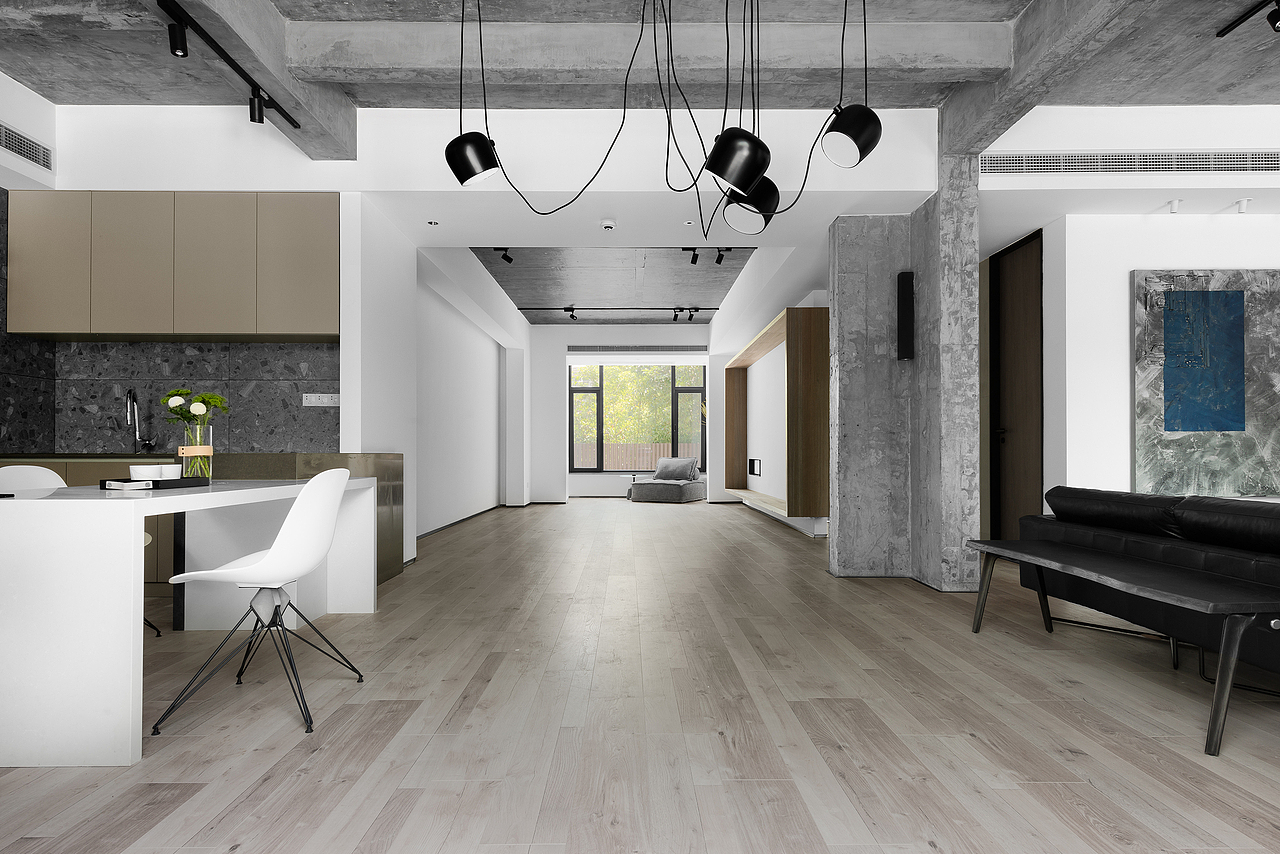 上海汤臣高尔夫别墅大平层空间案例