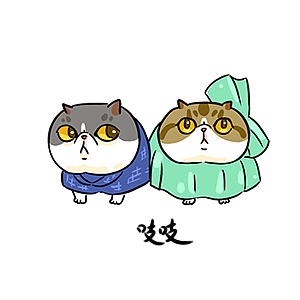 最近画的猫子狗子第二弹（图ZNDIxOTE2OTY=） - 单幅漫画 - 站酷设计师zhizhi吱吱原创素材 - 站酷ZCOOL