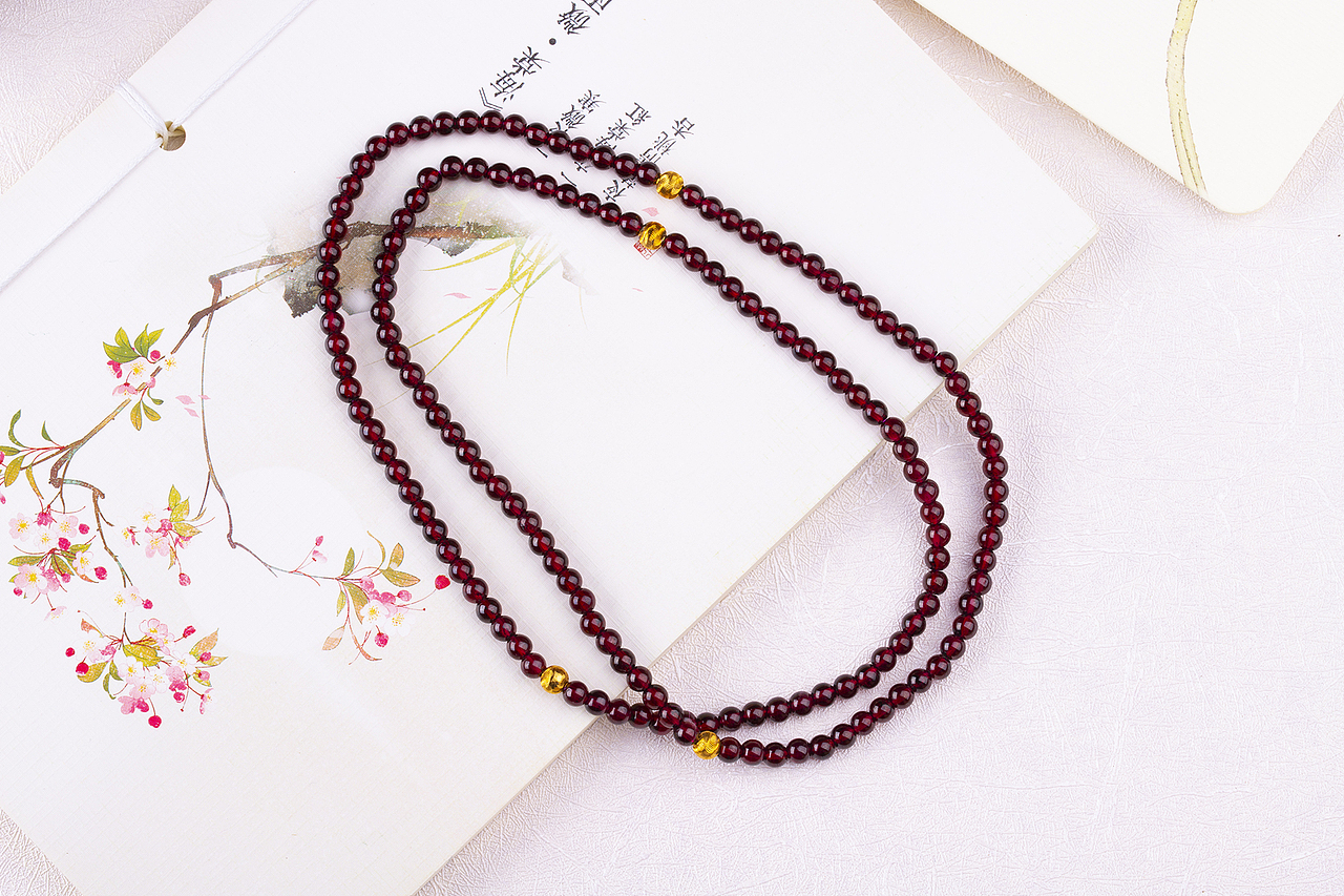 石榴石手串