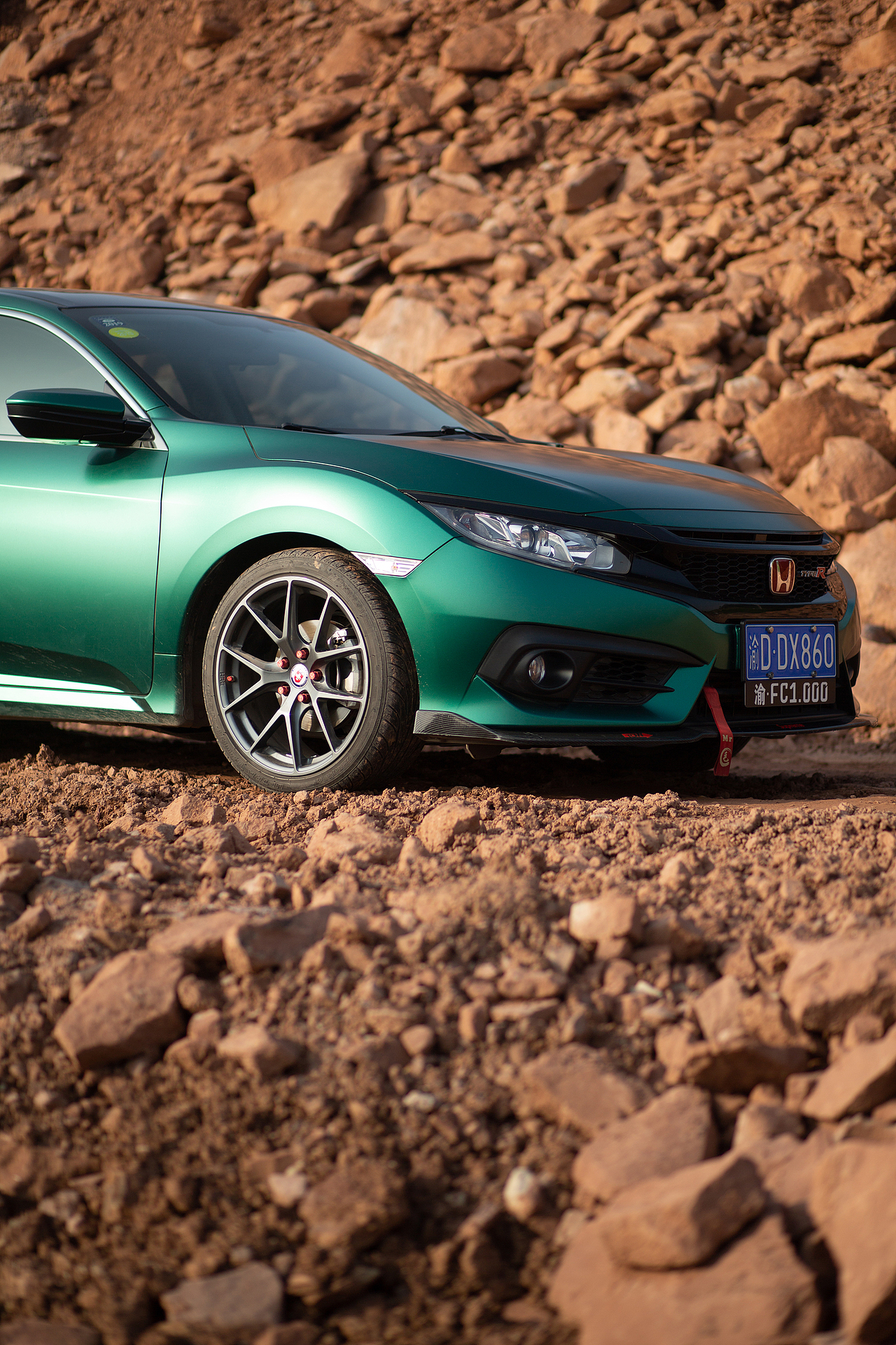 【后期修图】思域暗黑系修图对比