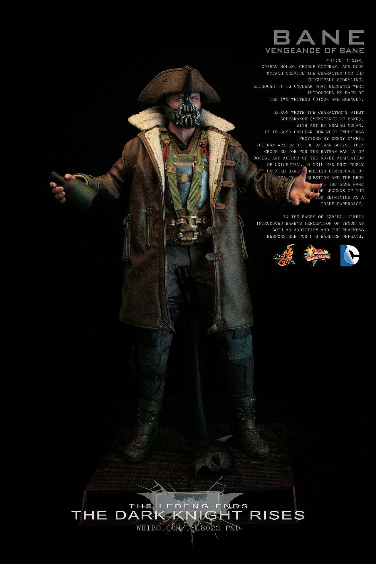 人偶模型拍摄之《蝙蝠侠黑暗骑士崛起》贝恩