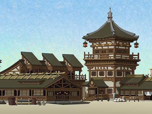 马厩建筑设计（中式风格练习）