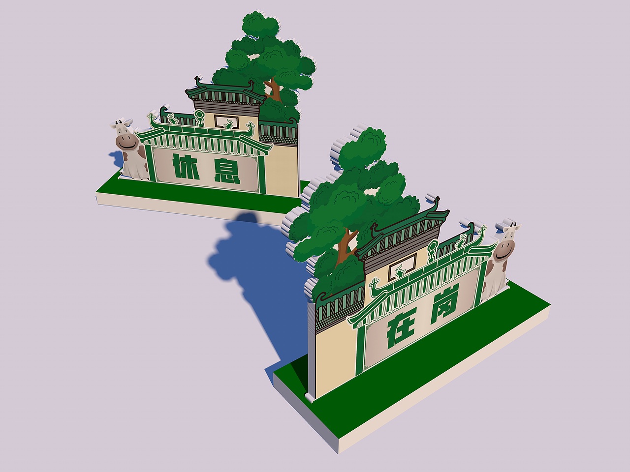 金典-佛山元素試飲臺（圖ZMjI2MzUzMzcy） - 場景 - 站酷設(shè)計(jì)師繪柴原創(chuàng)素材 - 站酷ZCOOL