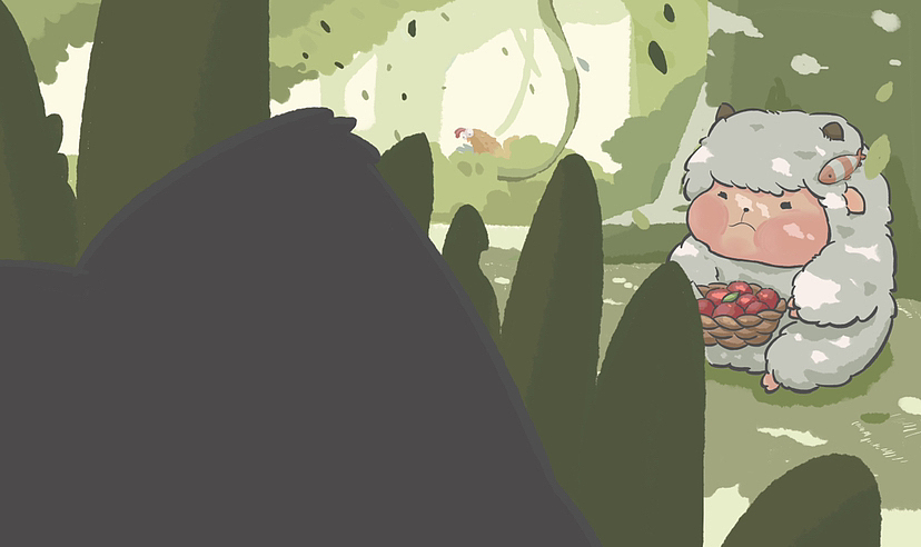 《梅子味的菜菜》绘本设计