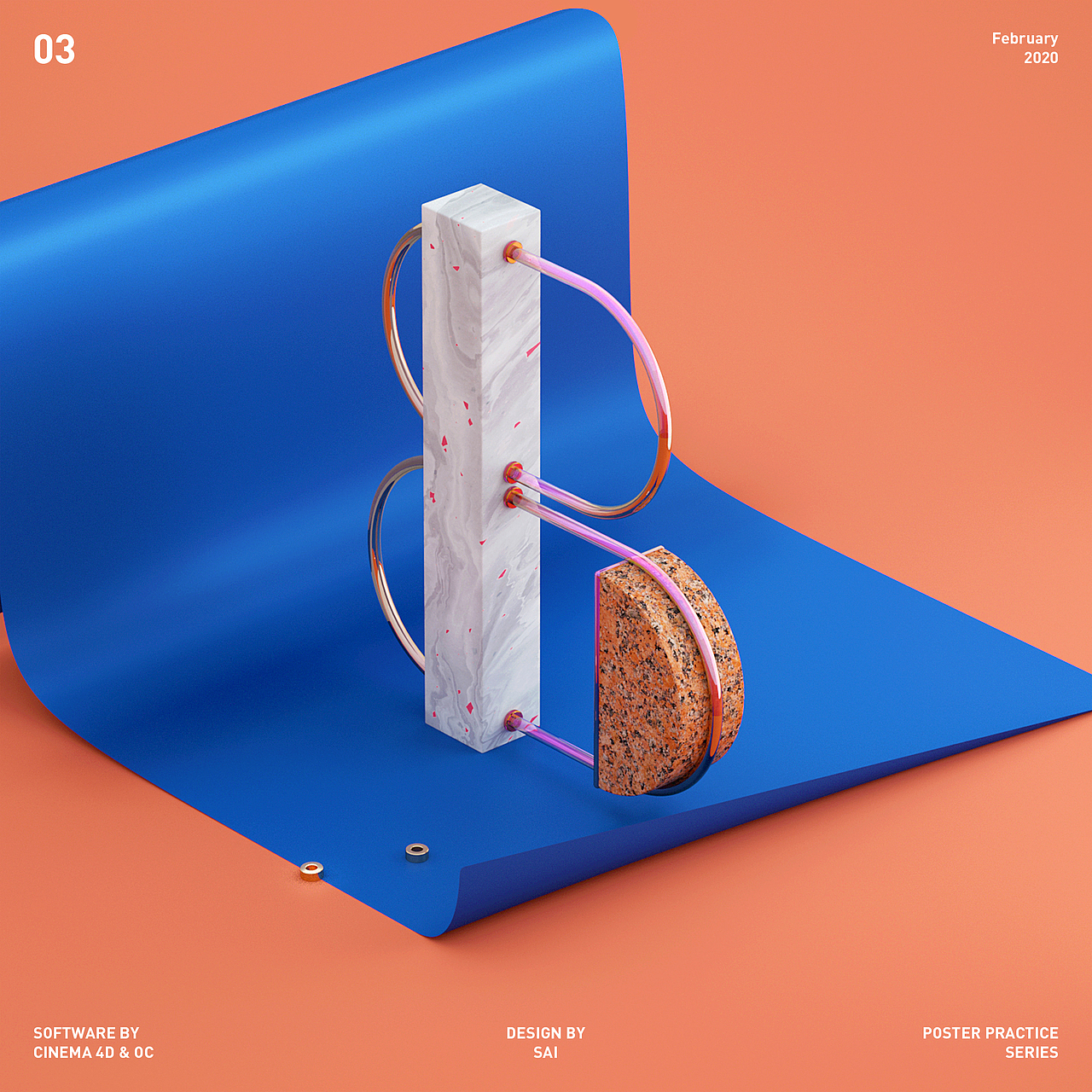 【C4D打卡】2019-2020個(gè)人部分練習(xí)作品集（圖ZMTk4NjIwNjQw） - 產(chǎn)品 - 站酷設(shè)計(jì)師一Aw一原創(chuàng)素材 - 站酷ZCOOL