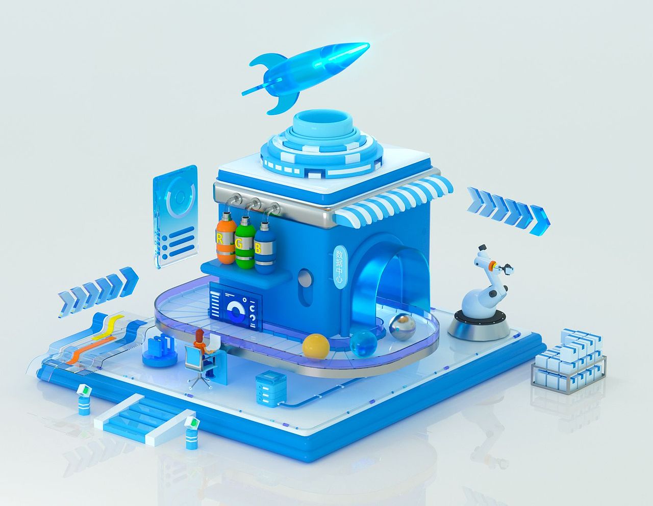 小世界大数据（图ZMzA5MjkxNjQw） - 建筑/空间 - 站酷设计师Z259399291原创素材 - 站酷ZCOOL