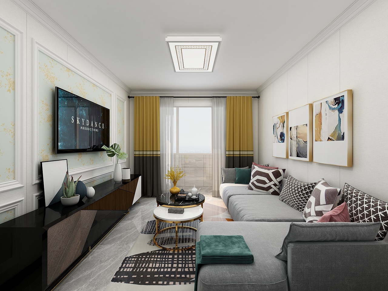 现代简约风格|物探局小区套内45㎡小两居