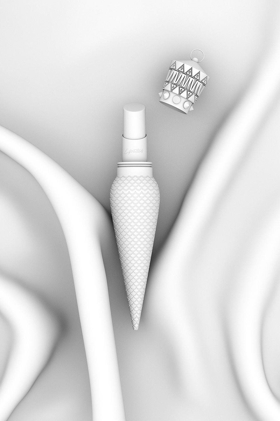 【產(chǎn)品建模渲染--一組口紅練習(xí)】（圖ZMTk5MzQ5MzQ0） - 產(chǎn)品 - 站酷設(shè)計師大耳朵牙原創(chuàng)素材 - 站酷ZCOOL