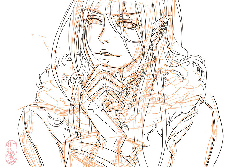 练习图路西法附部分过程图