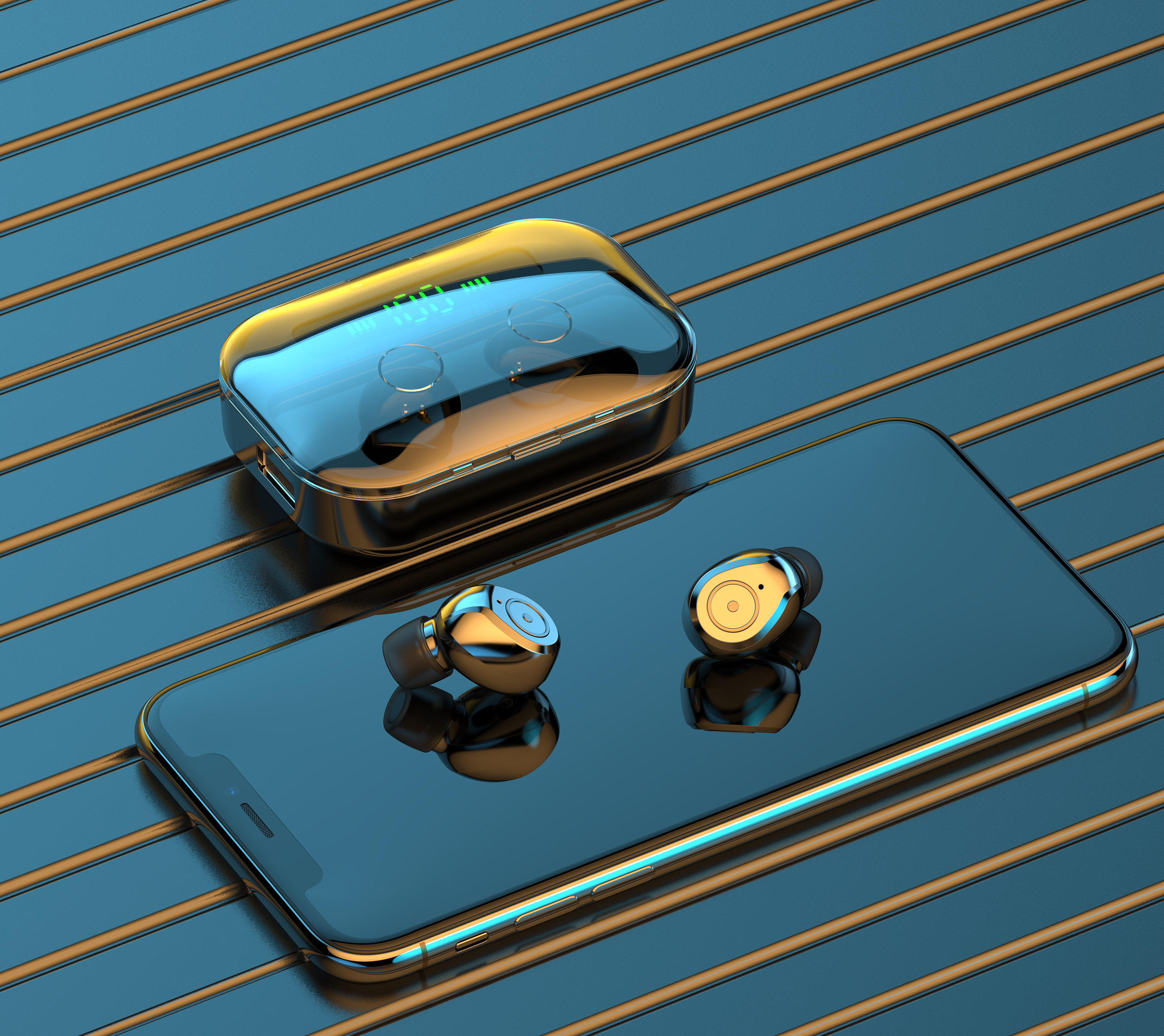 一些耳机渲染图.keyshot