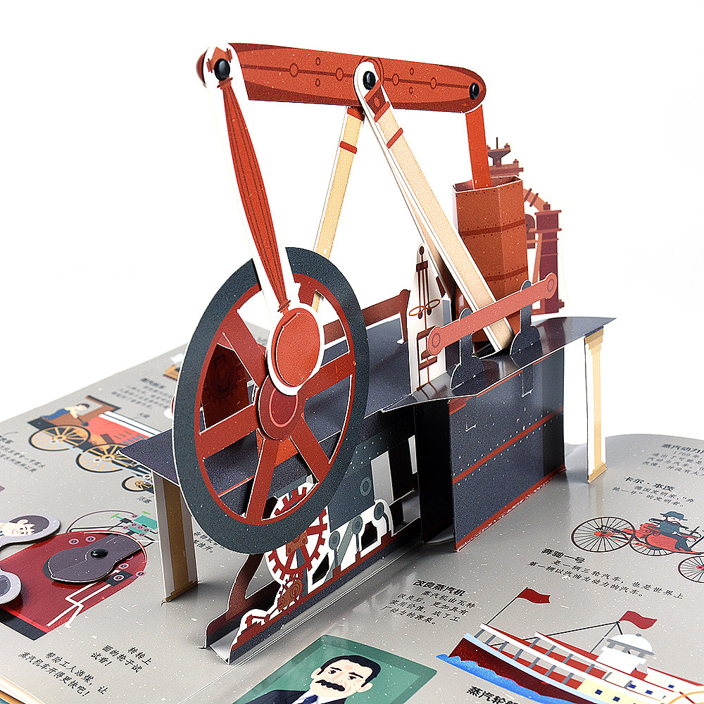 立体书绘本《了不起的发明》出版啦