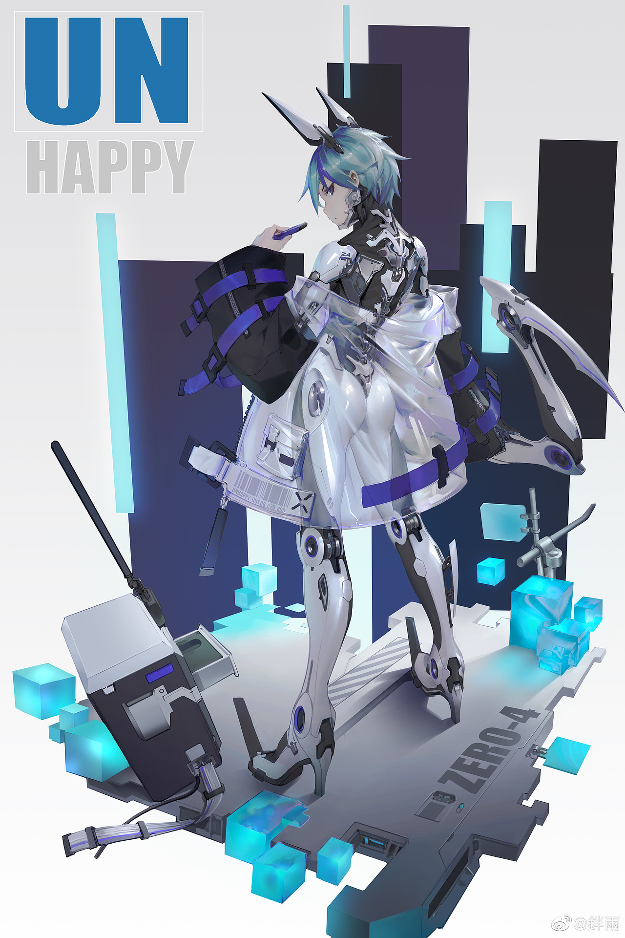 元素动力 | 栋栋 × 镭射和金属画法分享（图ZMjUyMjE2NTI4） - 创作习作 - 站酷设计师元素动力CG原创素材 - 站酷ZCOOL