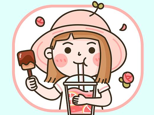饮品店logo