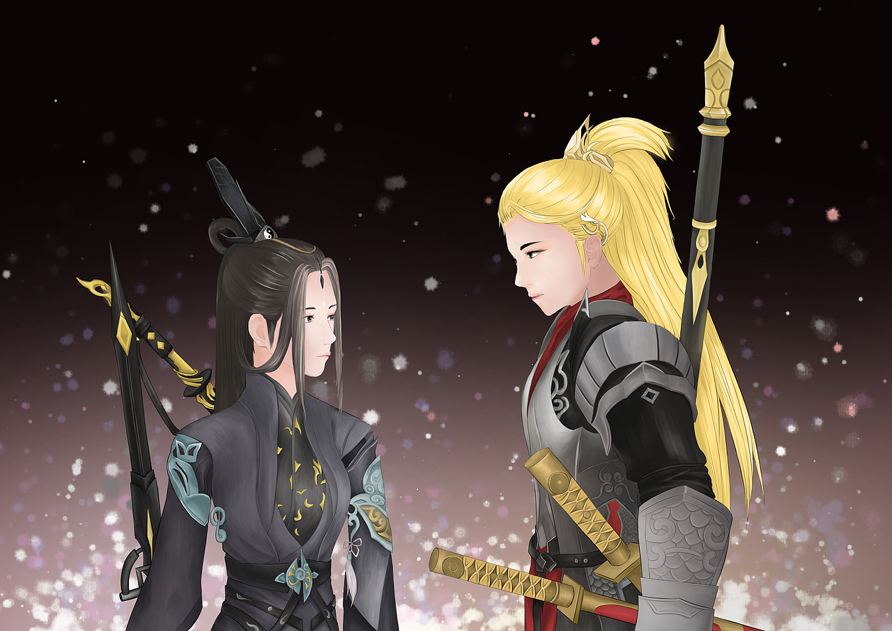 33跟二毛毛（图ZMTg0NTAxNDc2） - 创作习作 - 站酷设计师小阿炎君原创素材 - 站酷ZCOOL