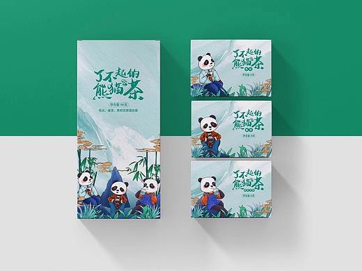 与滴品牌设计 x 了不起的熊猫茶 (茶叶包装设计）