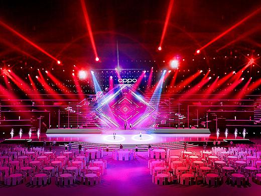 OPPO 2020 年会舞台设计