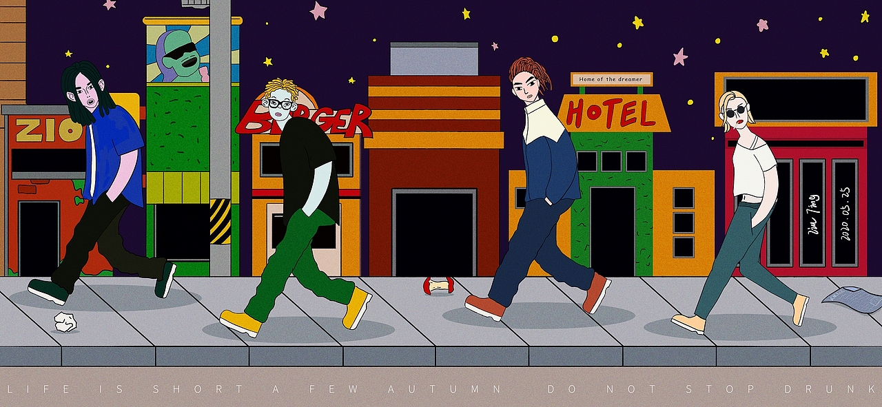 模仿的一张CD唱片风格，酷酷的（图ZMjIyNjQ4Mjg0） - 创作习作 - 站酷设计师GDM咕嘟猫原创素材 - 站酷ZCOOL