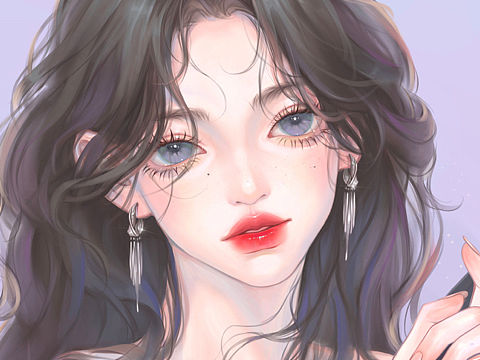 言情小说封面插画
