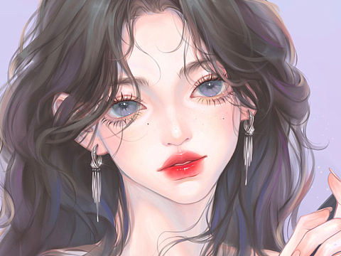言情小说封面插画