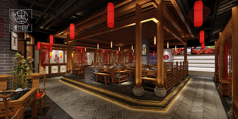 蜀宗签味串串店设计 | 重庆火锅串串店店设计公司