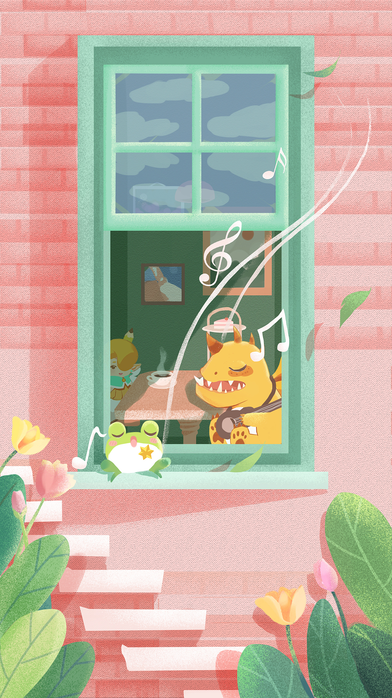 花与小精灵系列