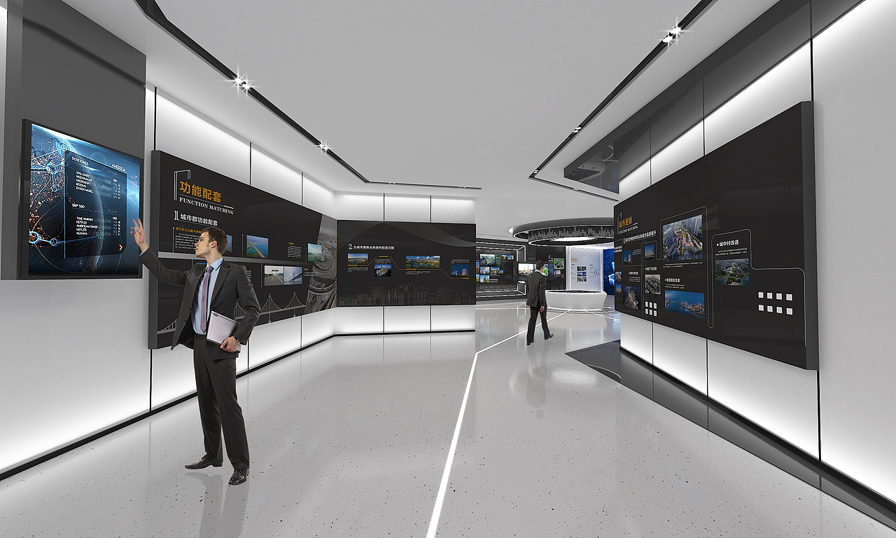 某集团综合展示馆设计方案（图ZMjgxMDg1NDA0） - 展陈设计 - 站酷设计师余先森DESIGN原创素材 - 站酷ZCOOL