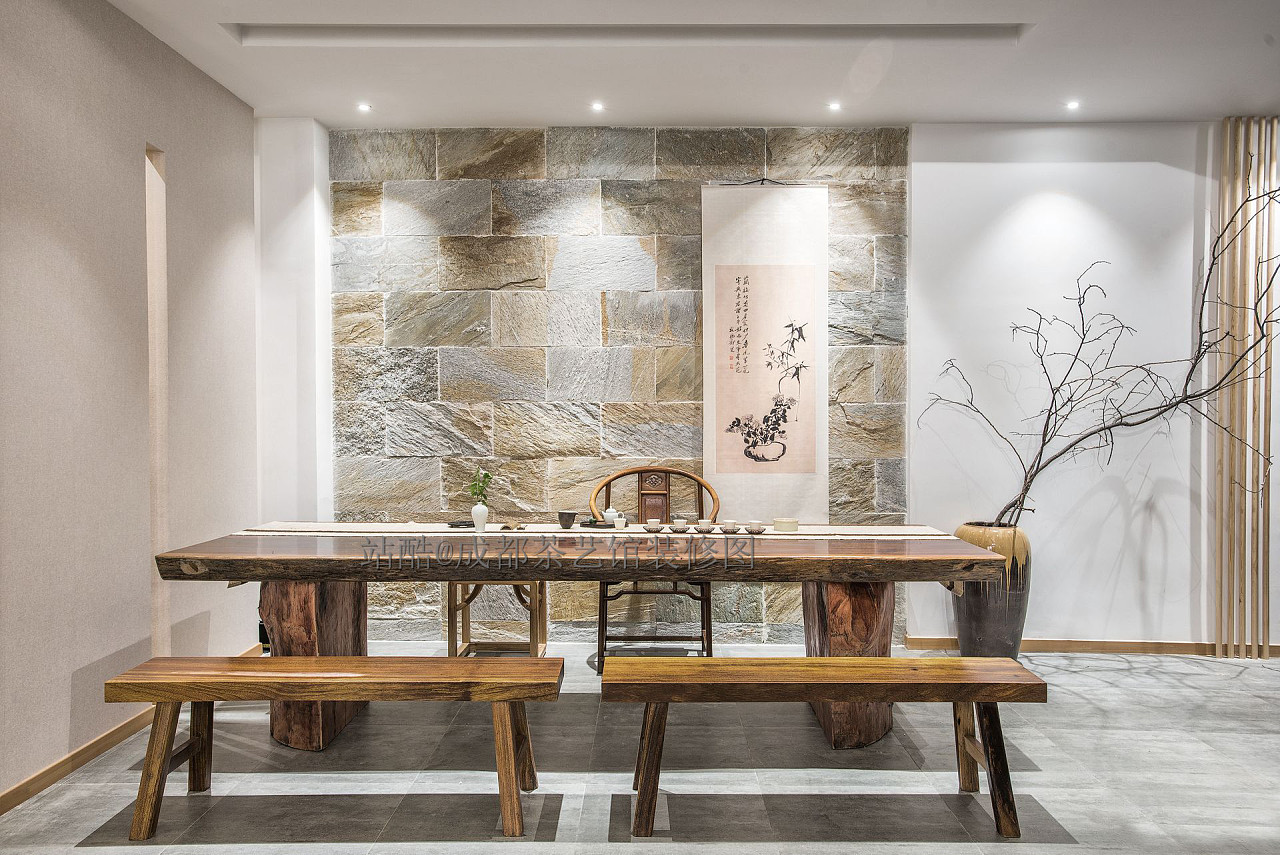 成都茶艺馆装修实景图|成都茶艺馆设计效果图