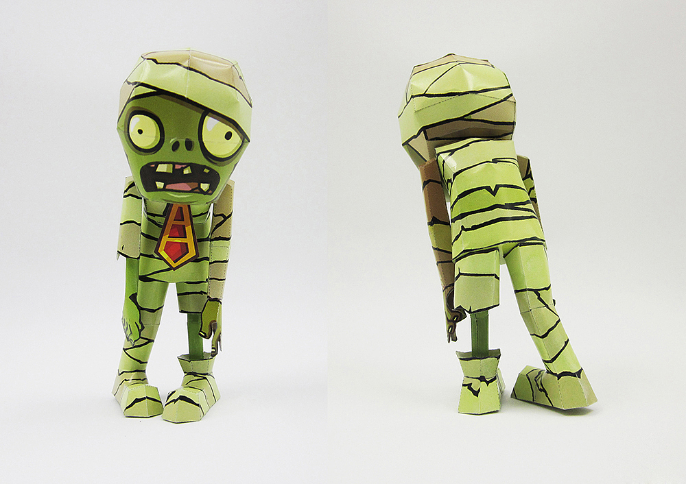 纸模型设计_植物大战僵尸（图ZMTM1ODE3MjE2） - 其他手工艺 - 站酷设计师纸模设计师JENTC原创素材 - 站酷ZCOOL