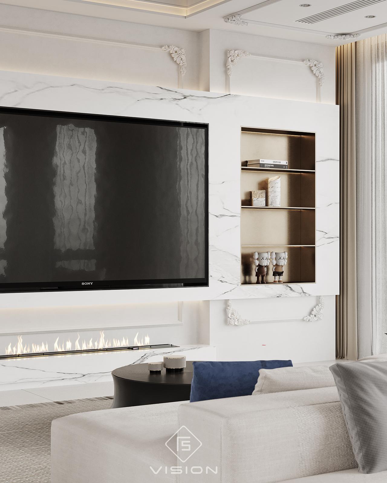 天空是蔚蓝色，窗外有千纸鹤。（图ZMzA0OTA5MjA0） - 家装设计 - 站酷设计师郭奈何原创素材 - 站酷ZCOOL