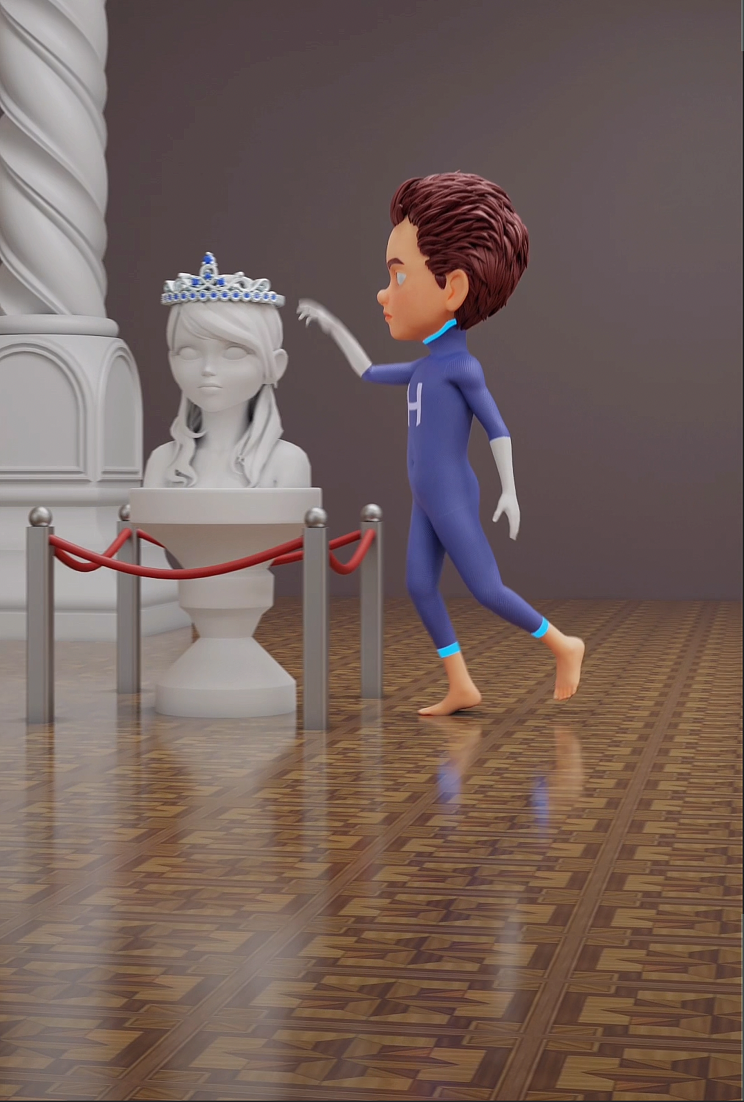 偷皇冠（图ZMjczNzQ5NDgw） - 短篇/格漫 - 站酷设计师HuiYiCG原创素材 - 站酷ZCOOL