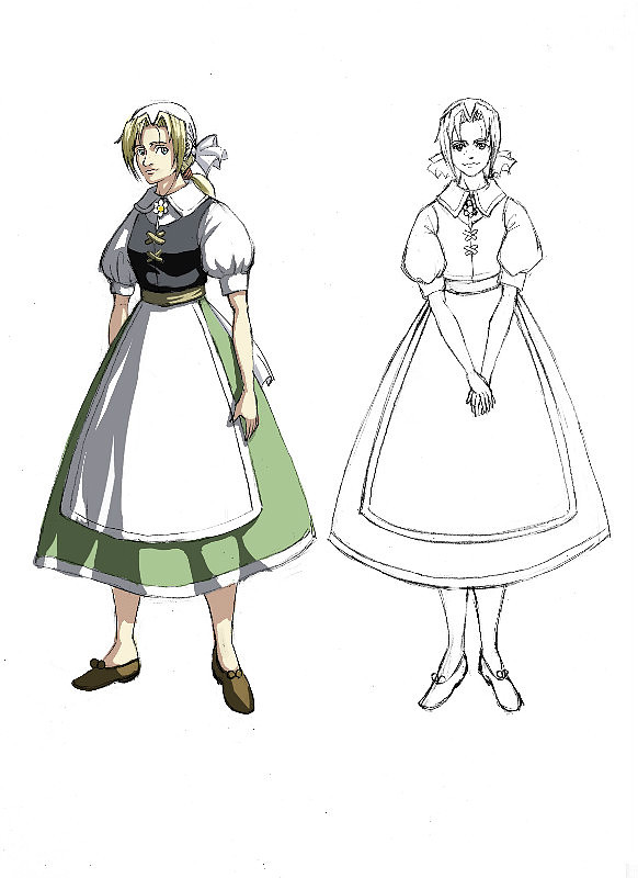 2011毕业设计<白桦林>动画设定.