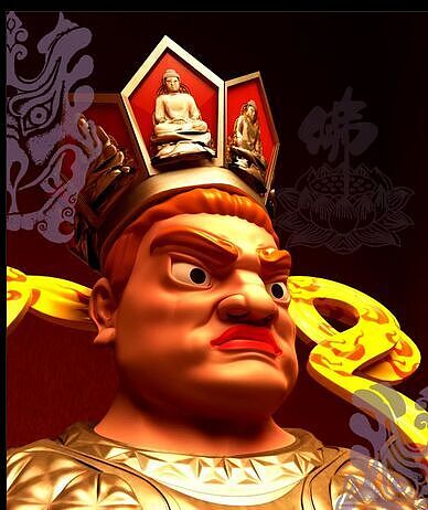 寺庙三维图（图ZNDAwNDkzNDg=） - 人物/生物 - 站酷设计师寻飞布衣原创素材 - 站酷ZCOOL