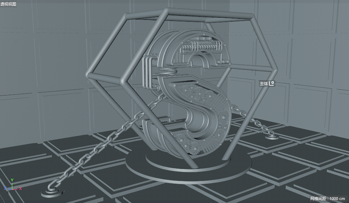 C4D-字体（图ZMTI5ODgyMTg0） - 其他三维 - 站酷设计师2020狮子歌歌原创素材 - 站酷ZCOOL