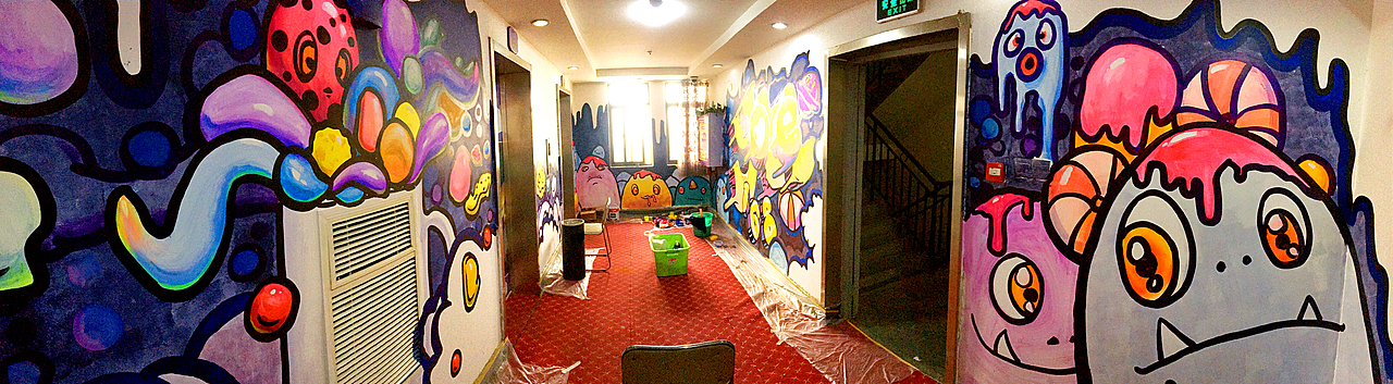 给Yotel168做的小涂鸦（图ZMTAxMjk0Njk2） - 新锐潮流插画 - 站酷设计师舟可大叔原创素材 - 站酷ZCOOL