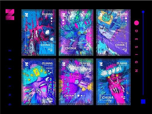 设计师的情绪海报/凹凸的脸庞