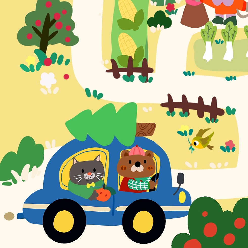 🌱丨手绘地图系列①