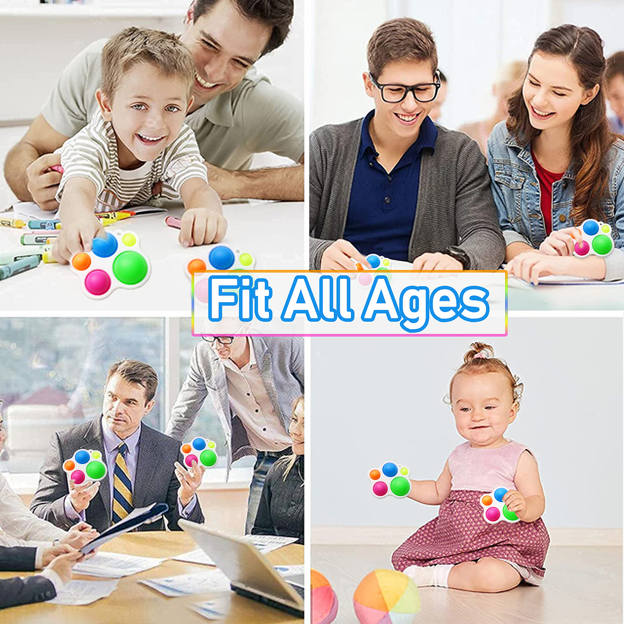 亚马逊主图设计-感官玩具3pcs