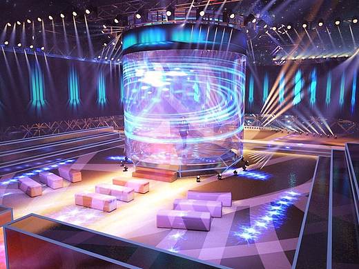 熊出没大电影发布舞美