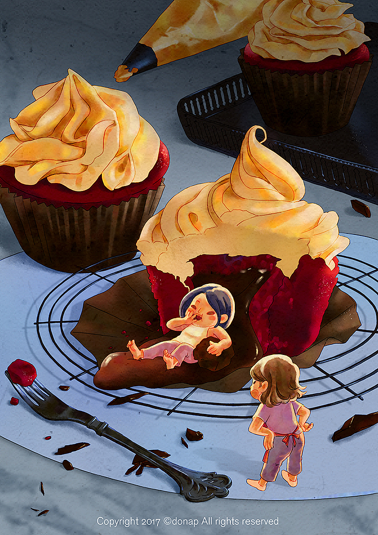 最爱吃妈妈做的那道菜（图ZMTAyNzk3MjQ0） - 创作习作 - 站酷设计师donapp原创素材 - 站酷ZCOOL