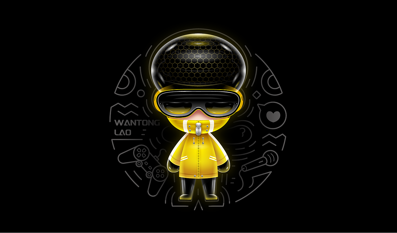 顽童佬-伪3D形象