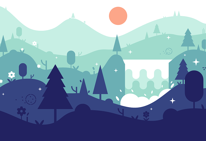 场景插画（图ZODk2NDk3MDA=） - 创作习作 - 站酷设计师唐小明原创素材 - 站酷ZCOOL