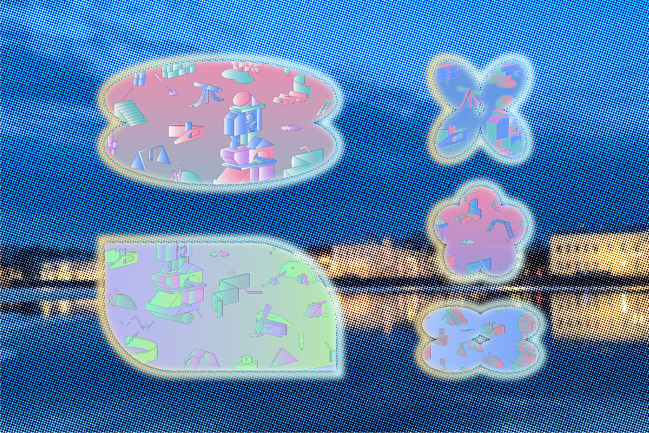 客稿(私稿)关于孤独:插画设计 / 配色设计