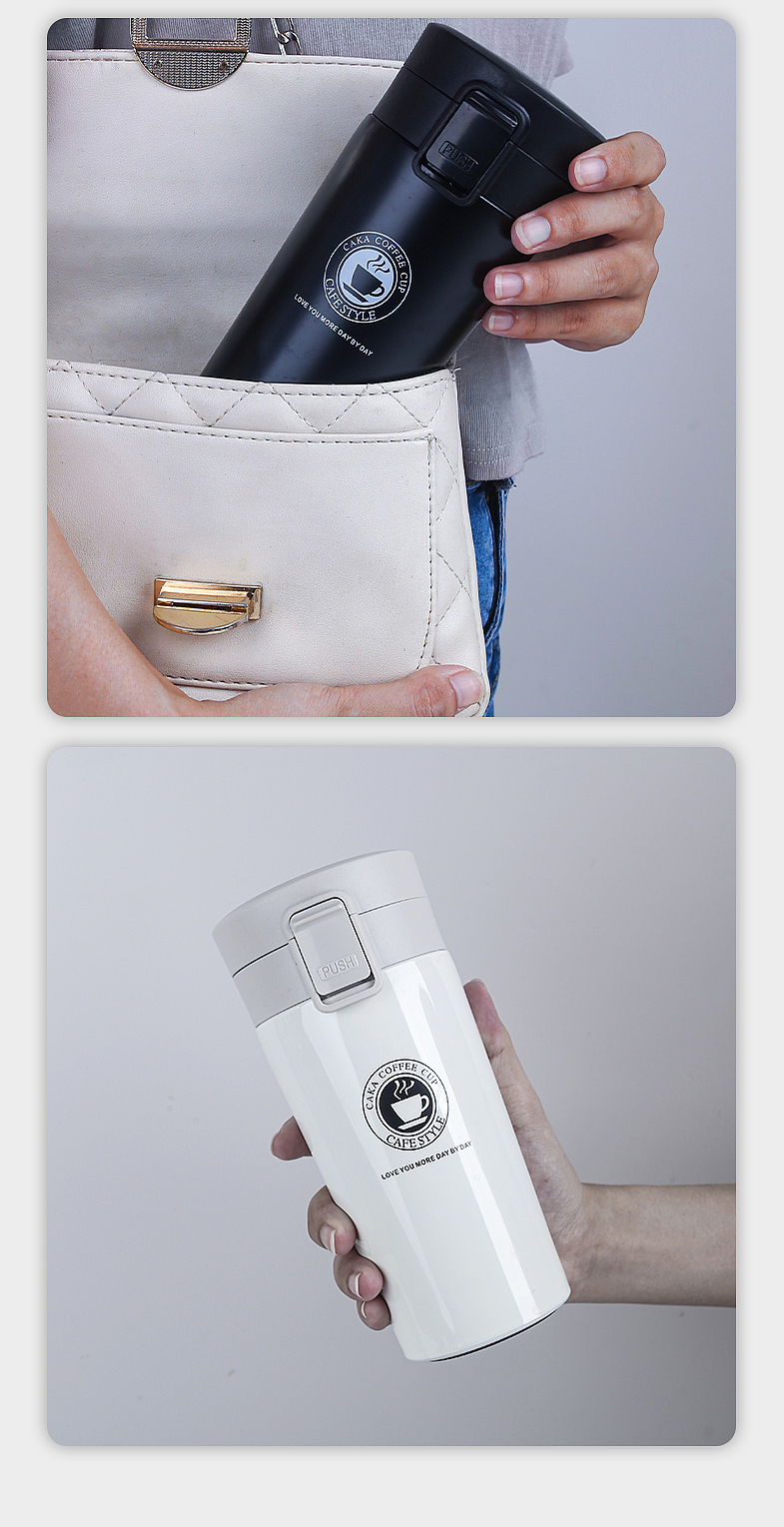 车载保温杯详情页设计-两种风格