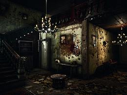 万圣节鬼屋门头设计