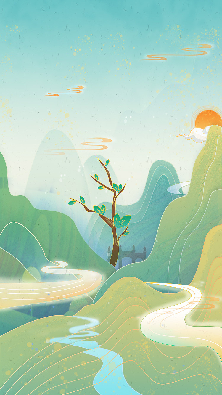 草木蔓发，春山可望（图ZMTk5NjE5MDAw） - 创作习作 - 站酷设计师霞姐姐姐姐原创素材 - 站酷ZCOOL