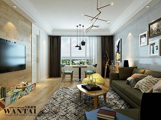 济宁装修公司：济宁翠都国际装修现代风格