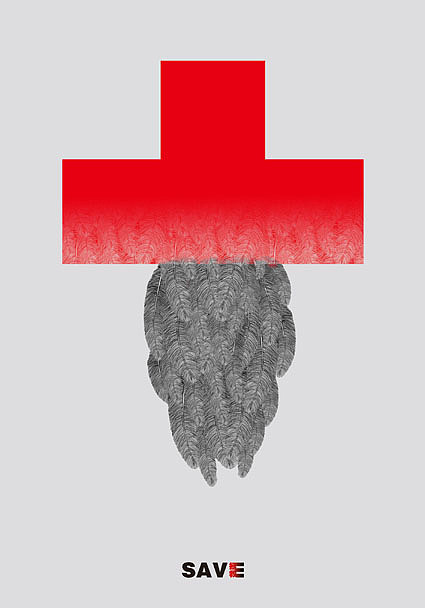 《拯救》系列环保招贴及图形应用（毕业设计）（图ZOTkyNjYw） - 海报 - 站酷设计师CC原创素材 - 站酷ZCOOL