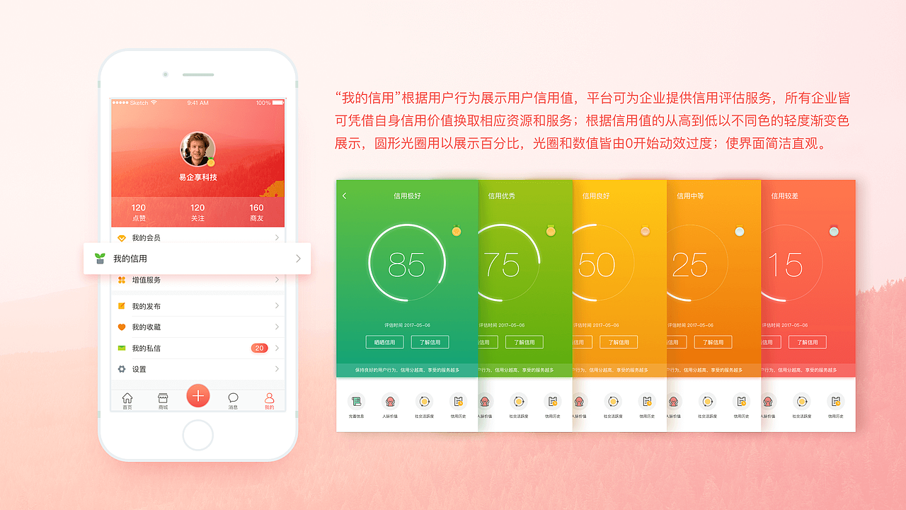 易企享IQX APP界面（图ZOTkxNDg2MzY=） - APP界面 - 站酷设计师Ace_yu原创素材 - 站酷ZCOOL