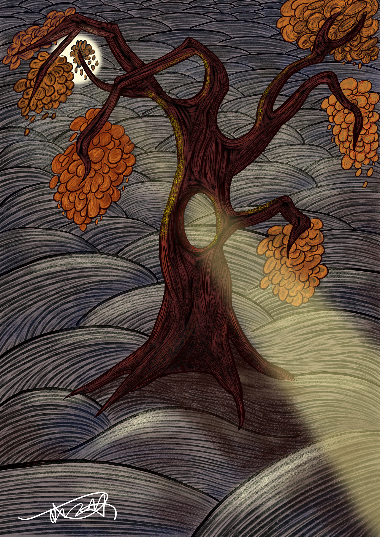 希望|插画|艺术插画|林子木阿 - 原创作品 - 站酷 (zcool)